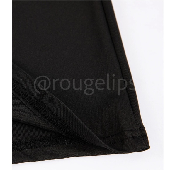 Black Maxi Long Sheath Dress One Shoulder Twisted Back Ruched Back - Picture 9 of 13